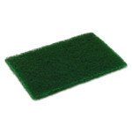 Disco Medium Duty Scouring Pad, 6 x 9, Green, 10 per Pack, 6 Packs/Carton View Product Image