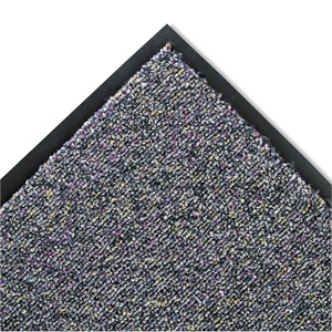 Crown Classic Berber Wiper Mat, Nylon/Olefin, 36 x 60, Gray View Product Image