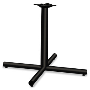 HON Single Column Steel Base, 36w x 36d x 27-7/8h, Black View Product Image