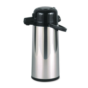 Hormel Commercial Grade 2.2L Airpot, w/Push-Button Pump, Stainless Steel/Black View Product Image