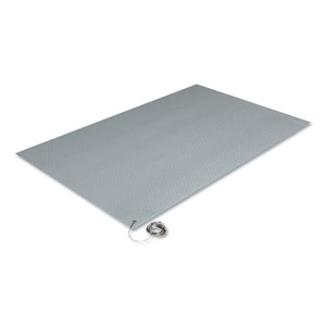 Crown Antistatic Comfort-King Mat, Sponge, 24 x 60, Steel Gray View Product Image