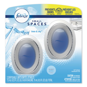 Febreze smallSPACES, Linen & Sky, 0.25 mL Cartridge, 2/Pack View Product Image