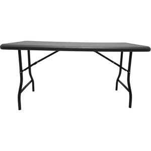 Iceberg IndestrucTables Too 1200 Series Folding Table, 60w x 30d x 29h, Charcoal View Product Image