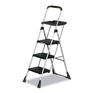 Cosco Max Work Platform, 55" Working Height, 225 lbs Capacity, 3 Step, Black View Product Image