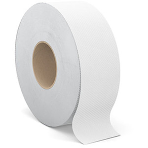 Cascades PRO Select Jumbo Bath Tissue, Septic Safe, 2-Ply, White, 3.3" x 1000 ft, 12 Rolls/Carton View Product Image