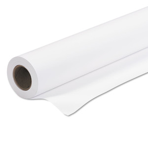 Iconex Amerigo Wide-Format Paper, 2" Core, 26 lb, 24" x 150 ft, Coated White View Product Image