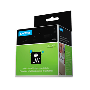 DYMO LabelWriter Multipurpose Labels, 2" x 2.31", White, 250 Labels/Roll View Product Image