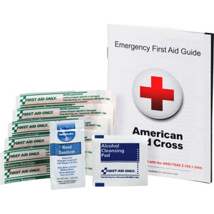 First Aid Only First Aid Guide w/Supplies, 9 Pieces View Product Image