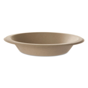 Eco-Products Wheat Straw Dinnerware, Bowl, 12 oz, 6" Diameter, 1000/Carton View Product Image