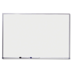 Quartet Dry Erase Board, Melamine Surface, 36 x 24, Silver Aluminum Frame View Product Image