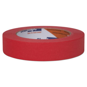 Duck Color Masking Tape, 3" Core, 0.94" x 60 yds, Red View Product Image