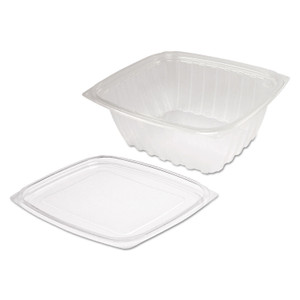 Dart ClearPac Clear Container Lid Combo-Pack, 6 1/2 x 7 1/2 x 2.7, 63/Pack, 4 Pk/Ctn View Product Image