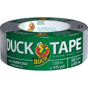 Duck Duct Tape, 3" Core, 1.88" x 45 yds, Gray View Product Image