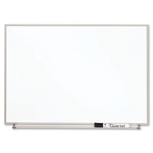 Quartet Matrix Magnetic Boards, Painted Steel, 23 x 16, White, Aluminum Frame View Product Image