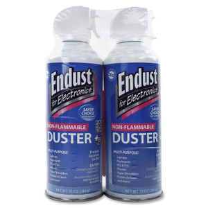 Endust Non-Flammable Duster with Bitterant, 10 oz, 2 Cans/Pack View Product Image