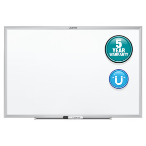 Quartet Classic Series Nano-Clean Dry Erase Board, 72 x 48, Silver Frame View Product Image