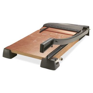 X-ACTO Heavy-Duty Wood Base Guillotine Trimmer, 15 Sheets, 12" x 18" View Product Image