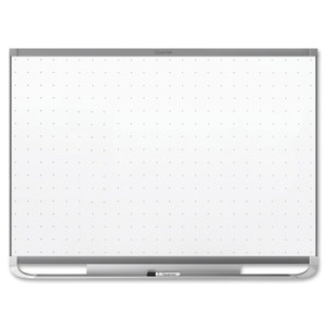 Quartet Prestige 2 Magnetic Total Erase Whiteboard, 72 x 48, Graphite Frame View Product Image