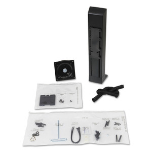 WorkFit by Ergotron WorkFit-T and WorkFit-PD Conversion Kit, Single HD Monitor Kit, 25.25w x 5d x 17.38h, Black View Product Image