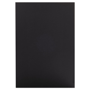 Elmer's CFC-Free Polystyrene Foam Board, 20 x 30, Black Surface and Core, 10/Carton View Product Image