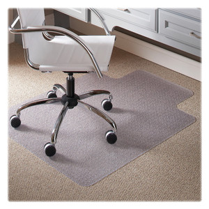 ES Robbins Task Series AnchorBar Chair Mat for Carpet up to 0.25", 45 x 53, Clear View Product Image