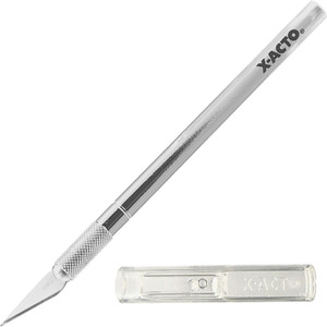 X-ACTO Light-Duty Aluminum Handle Knife w/Replaceable No. 11 Blade, Safety Cap View Product Image