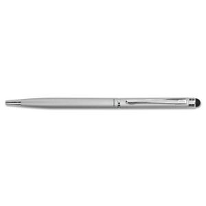 Zebra StylusPen Twist Ballpoint Pen/Stylus, Silver View Product Image