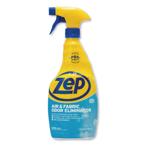 Zep Commercial Air and Fabric Odor Eliminator, Fresh Scent, 32 oz, 12/Carton View Product Image