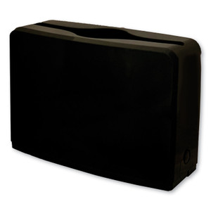 GEN Countertop Folded Towel Dispenser, 10.63 x 7.28 x 4.53, Black View Product Image