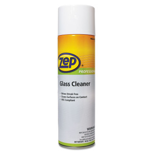 Zep Professional Glass Cleaner, 18 oz Can, 12/Carton View Product Image