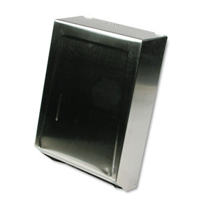 Ex-Cell C-Fold or Multifold Towel Dispenser, 11.25 x 4 x 15.5, Stainless Steel View Product Image