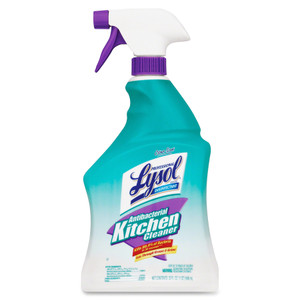 Professional LYSOL Brand Disinfectant Kitchen Cleaner, 32oz Spray Bottle, 12/Carton View Product Image