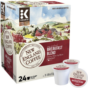 New England Coffee Breakfast Blend K-Cup Pods, 24/Box View Product Image