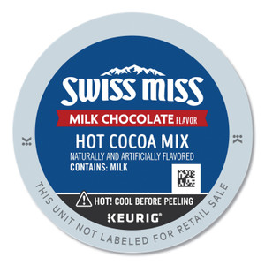 Swiss Miss Milk Chocolate Hot Cocoa K-Cups, 96/Carton View Product Image