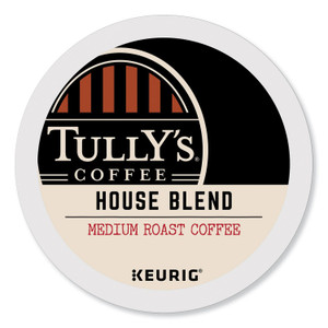 Tully's Coffee House Blend Coffee K-Cups, 24/Box GMT192919 View Product Image