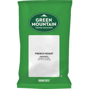 Green Mountain Coffee French Roast Coffee Fraction Packs, 2.2oz, 50/Carton View Product Image