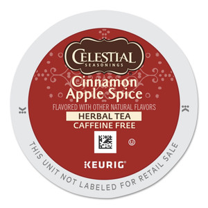 Celestial Seasonings Cinnamon Apple Spice K-Cups, 24/Box View Product Image