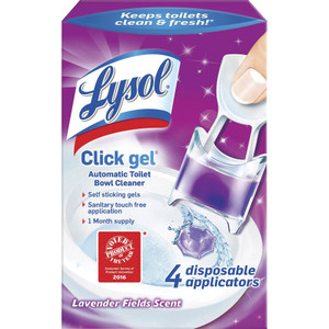 Lysol Lavender Click Gel Toilet Cleaner View Product Image