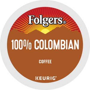 Folgers 100% Colombian Coffee K-Cups, 24/Box View Product Image