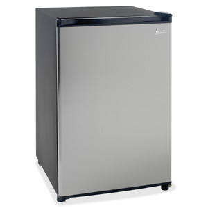 Avanti 4.4 CF Refrigerator, 19 1/2"W x 22"D x 33"H, Black/Stainless Steel View Product Image