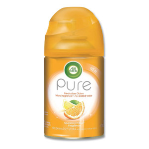 Air Wick Freshmatic Ultra Automatic Pure Refill, Sparkling Citrus, 5.89 oz, 6/Carton View Product Image