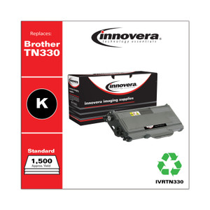 Innovera Remanufactured Black Toner, Replacement for Brother TN330, 1,500 Page-Yield View Product Image