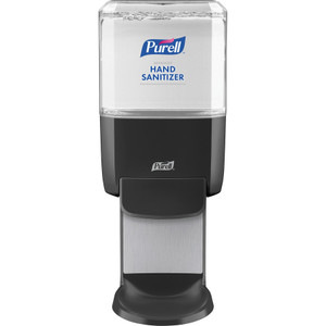 PURELL Push-Style Hand Sanitizer Dispenser, 1,200 mL, 5.25" x 8.56" x 12.13", Graphite View Product Image