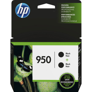 HP 950, (L0S28AN) 2-pack Black Original Ink Cartridges View Product Image