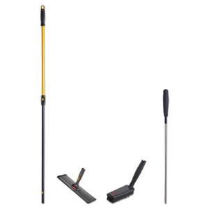 Rubbermaid Commercial Maximizer Quick Change Cleaning Kit, 37" Length, Black View Product Image