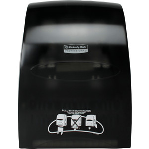 Kimberly-Clark Professional* Sanitouch Hard Roll Towel Dispenser, 12.63 x 10.2 x 16.13, Smoke View Product Image