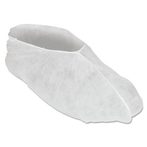 KleenGuard A20 Breathable Particle Protection Shoe Covers, White, One Size Fits All View Product Image