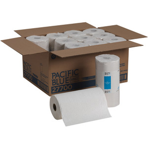 Georgia Pacific Professional Pacific Blue Select Perforated Paper Towel, 8 4/5x11, White, 250/Roll, 12 RL/CT View Product Image