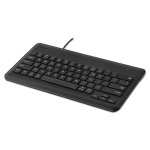 Kensington Wired Keyboard for iPad with Lightning Connector, 64 Keys, Black View Product Image