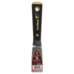 Red Devil Putty Knife, 1 1/2" Wide, Steel, Stiff View Product Image